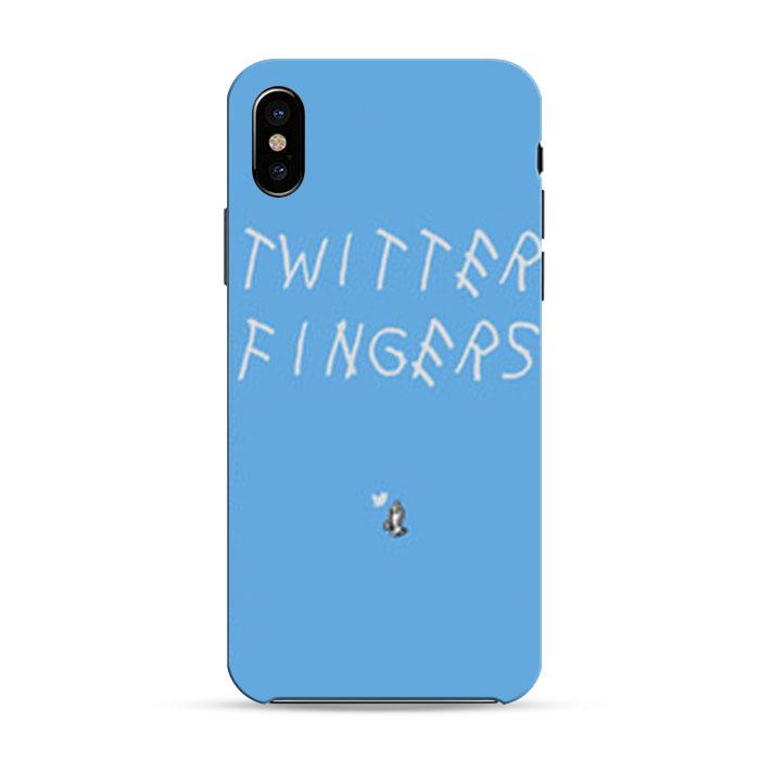 Twitter Fingers Drake 6 God iPhone XR 3D Case