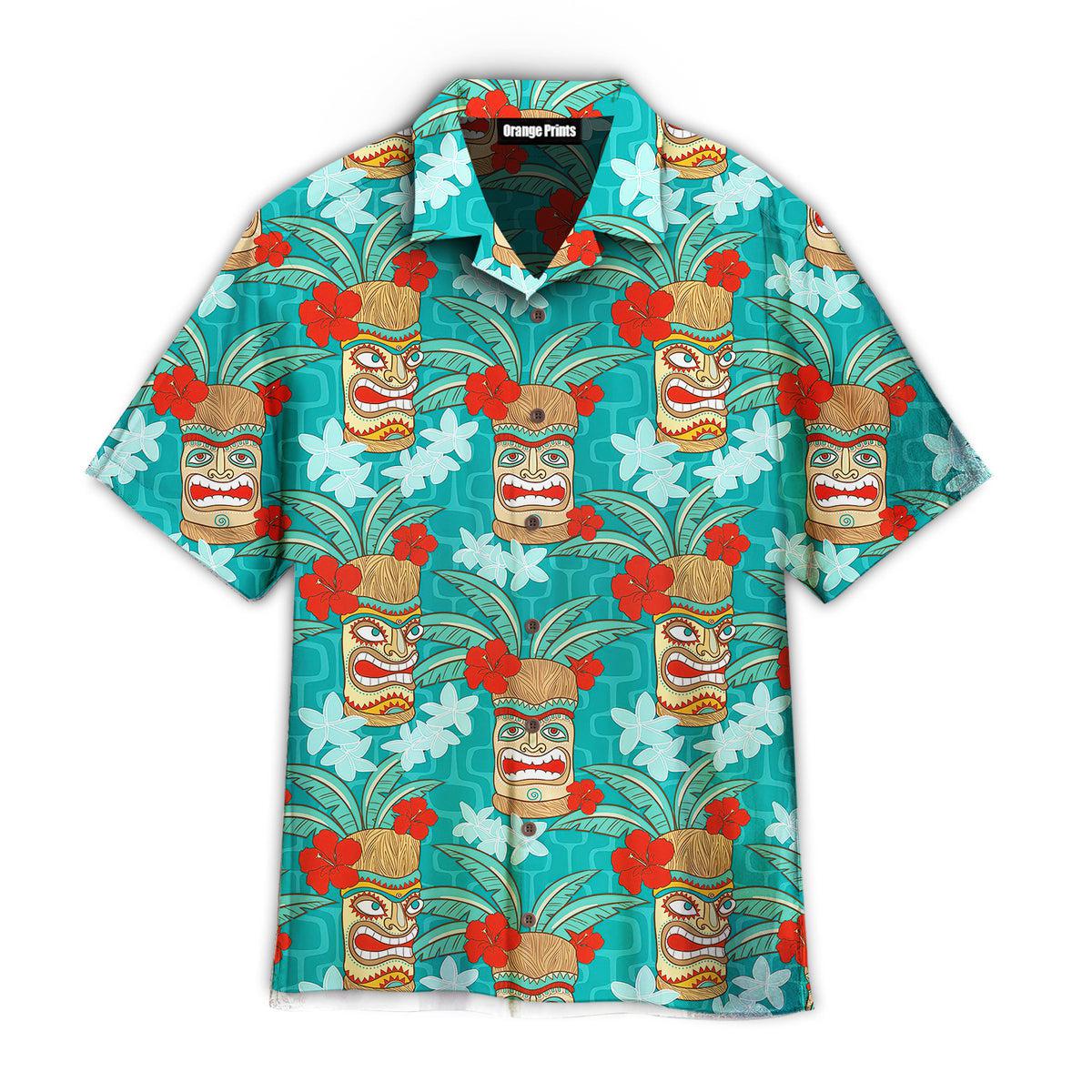 Tiki Mask Aloha Hawaii Shirt For Men Women Ha108558