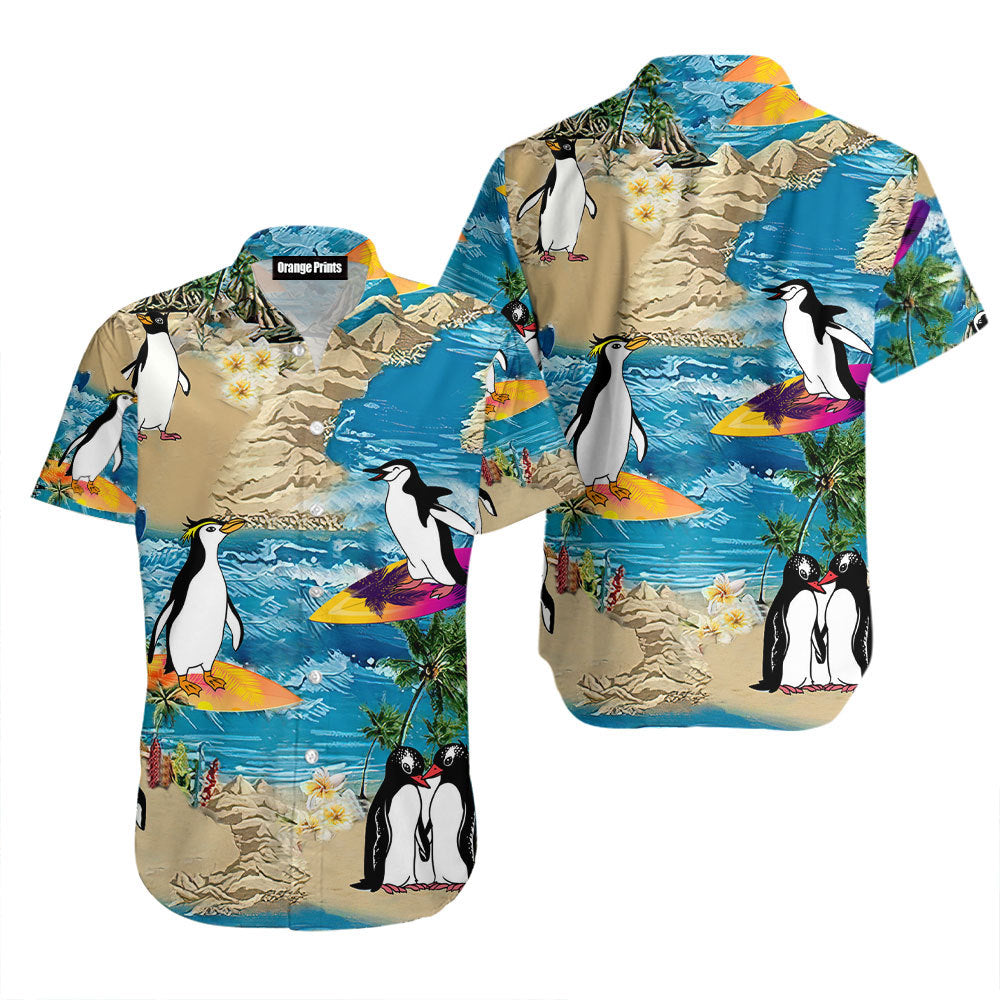 Penguin Aloha Hawaii Shirts For Men Women Ha2674