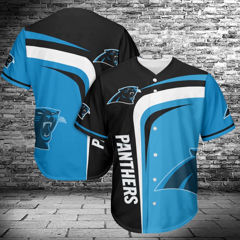 Carolina Panthers Baseball Jersey 445