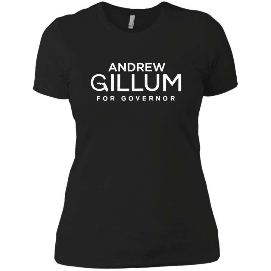 AGR Andrew Gillum For Governor Florida Ladies T-Shirt