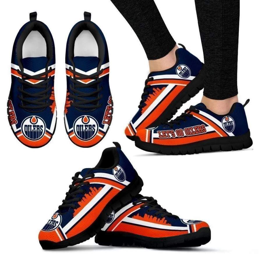 Edmonton Oilers Hockey Fan Women’s Sneakers