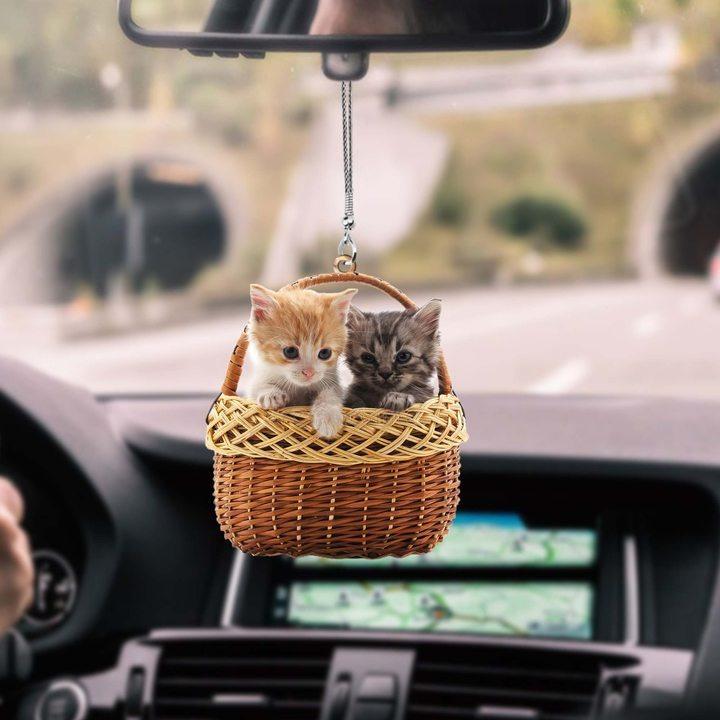 17 Cat Kitty Car Hanging Ornament