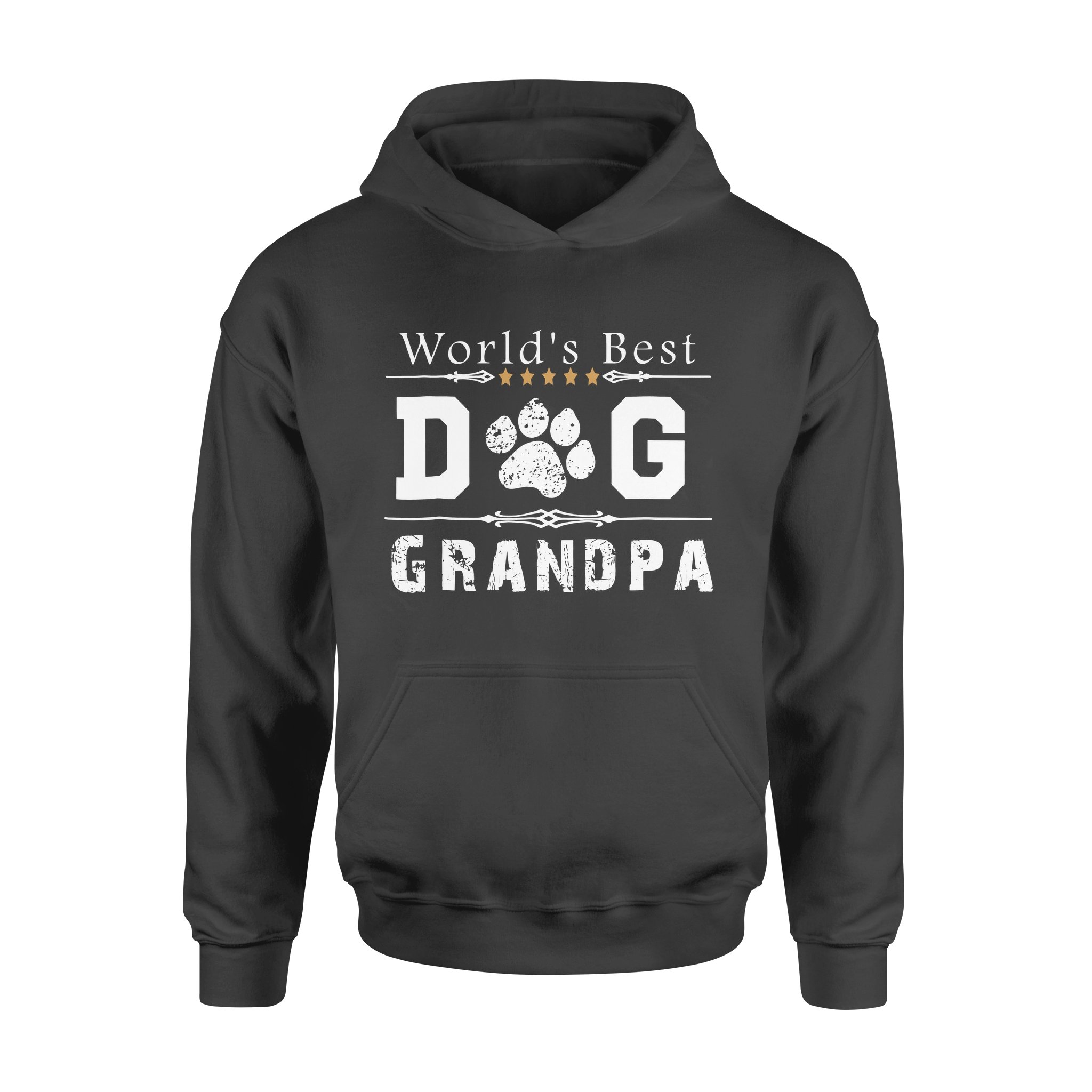 World’s Best Dog Grandpa – Premium Hoodie