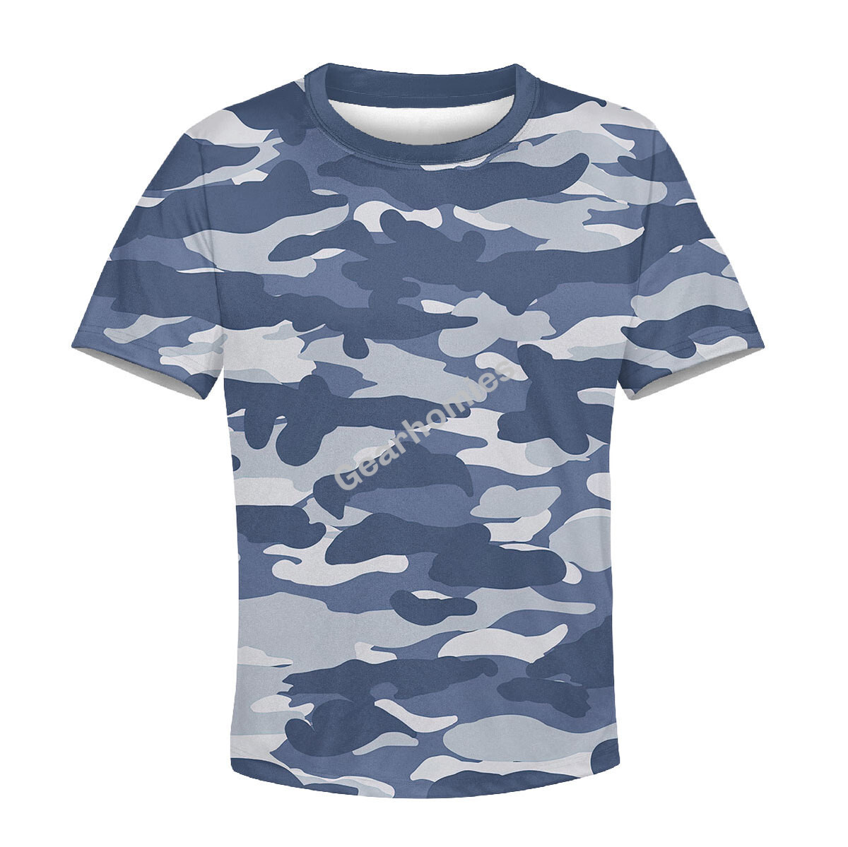 Urban Blue Camo Kid T-Shirt