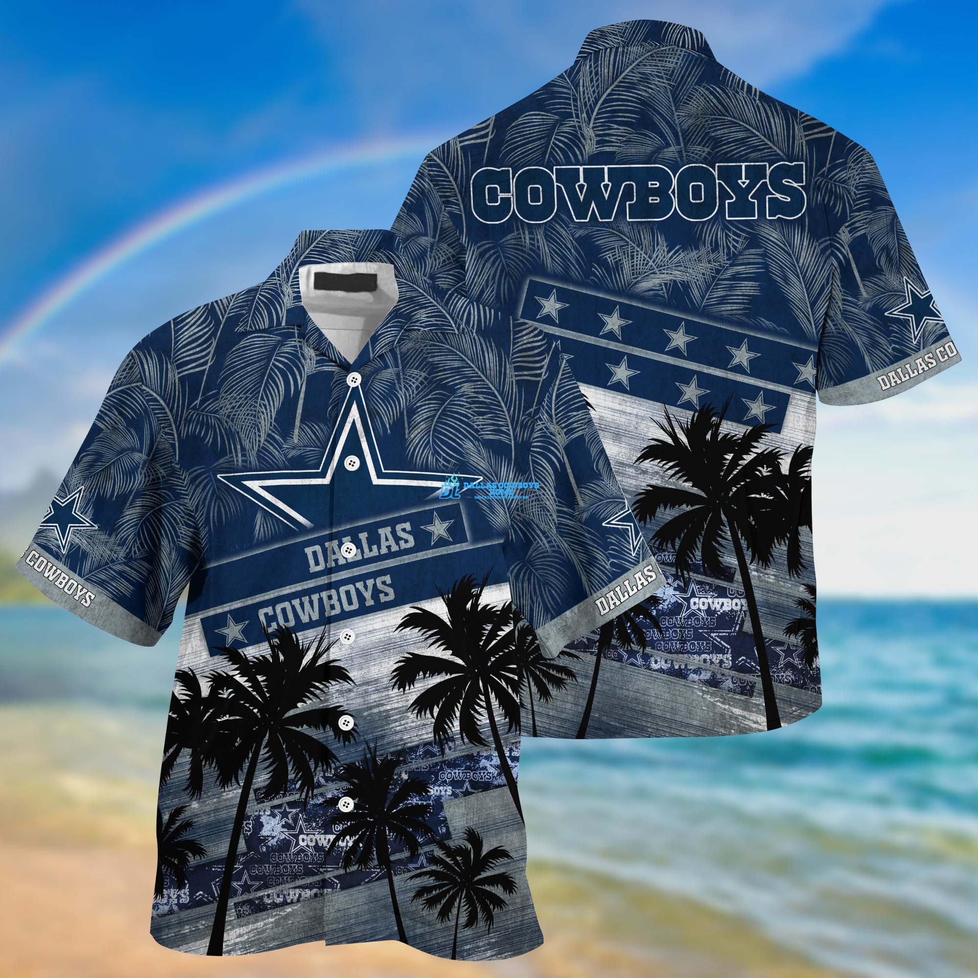 Dallas Cowboys Hawaiian Shirt 0001220003 Design By Dallas Cowboys Home