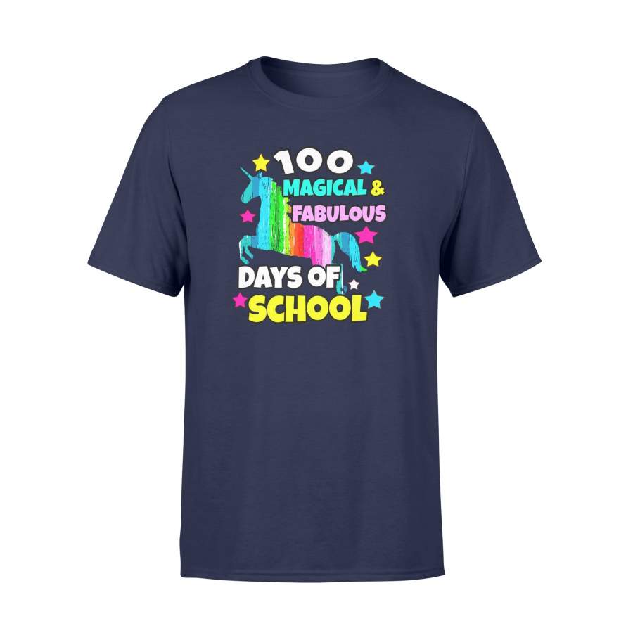 100 Days Of School Magical Fabulous Unicorn T Shirt