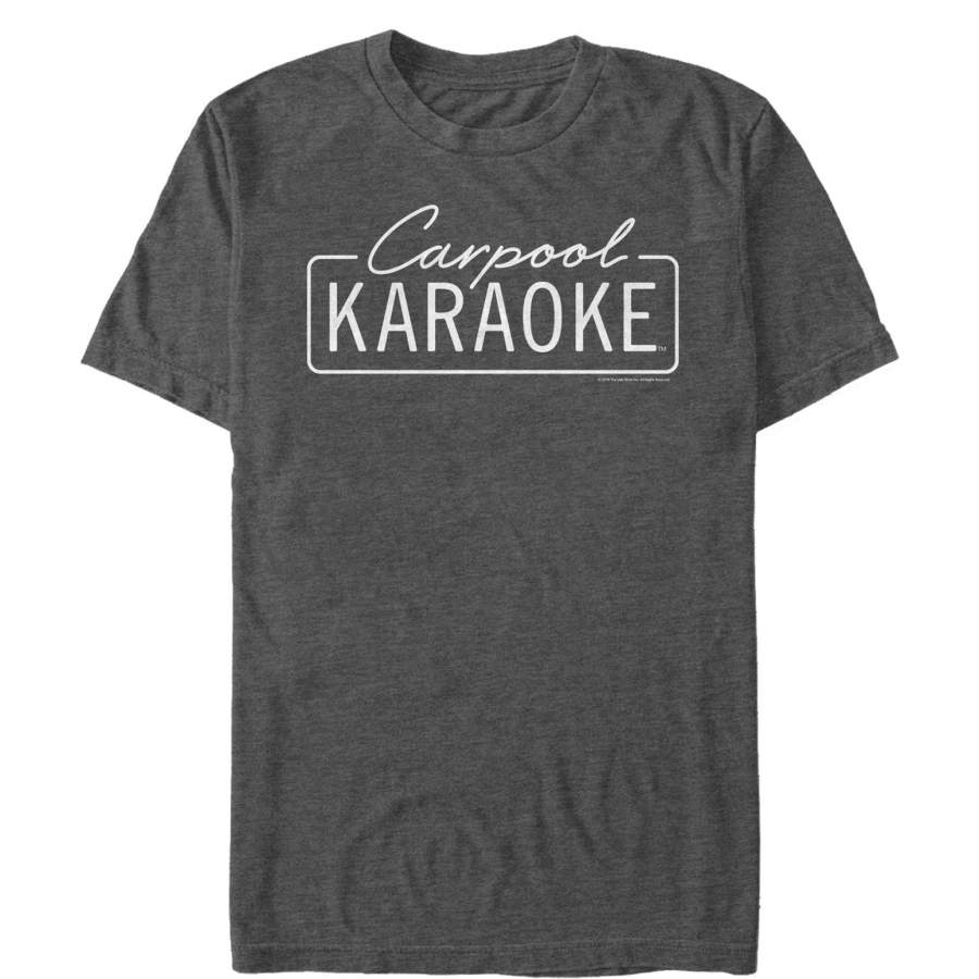 The Late Late Show with James Corden Men’s Carpool Karaoke Logo  T Shirt