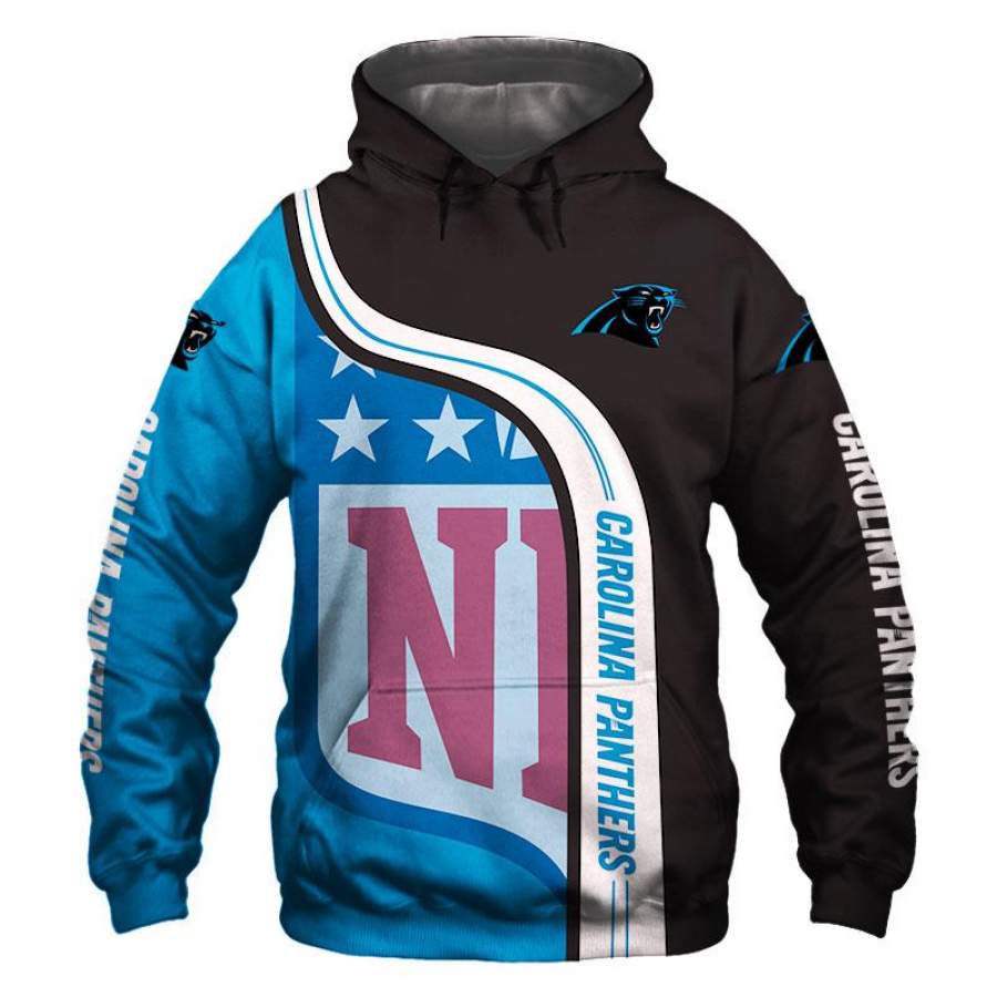 Carolina Panthers Military Hoodie 3D Style5862 All Over Printed