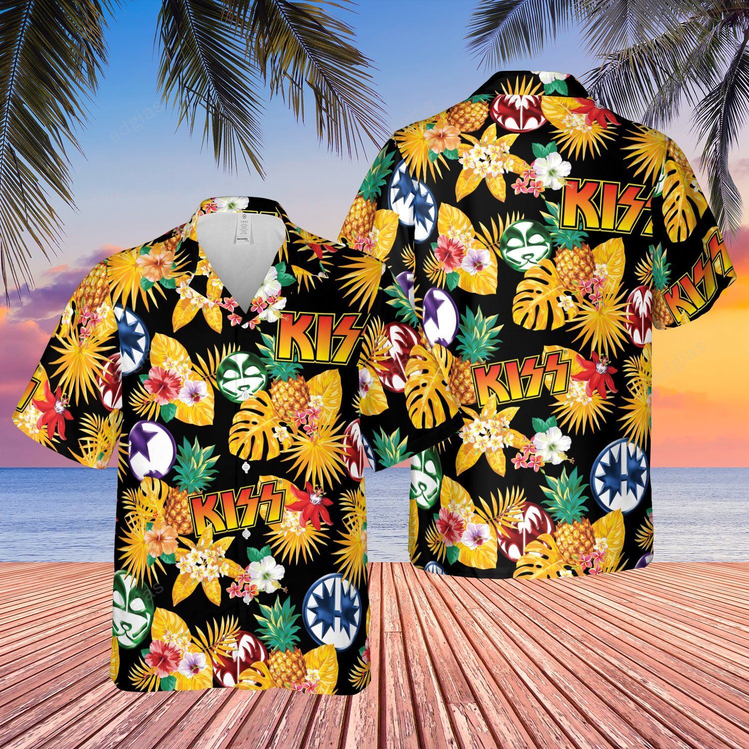 Tropical Hawaiian Style Shirt Ha36332