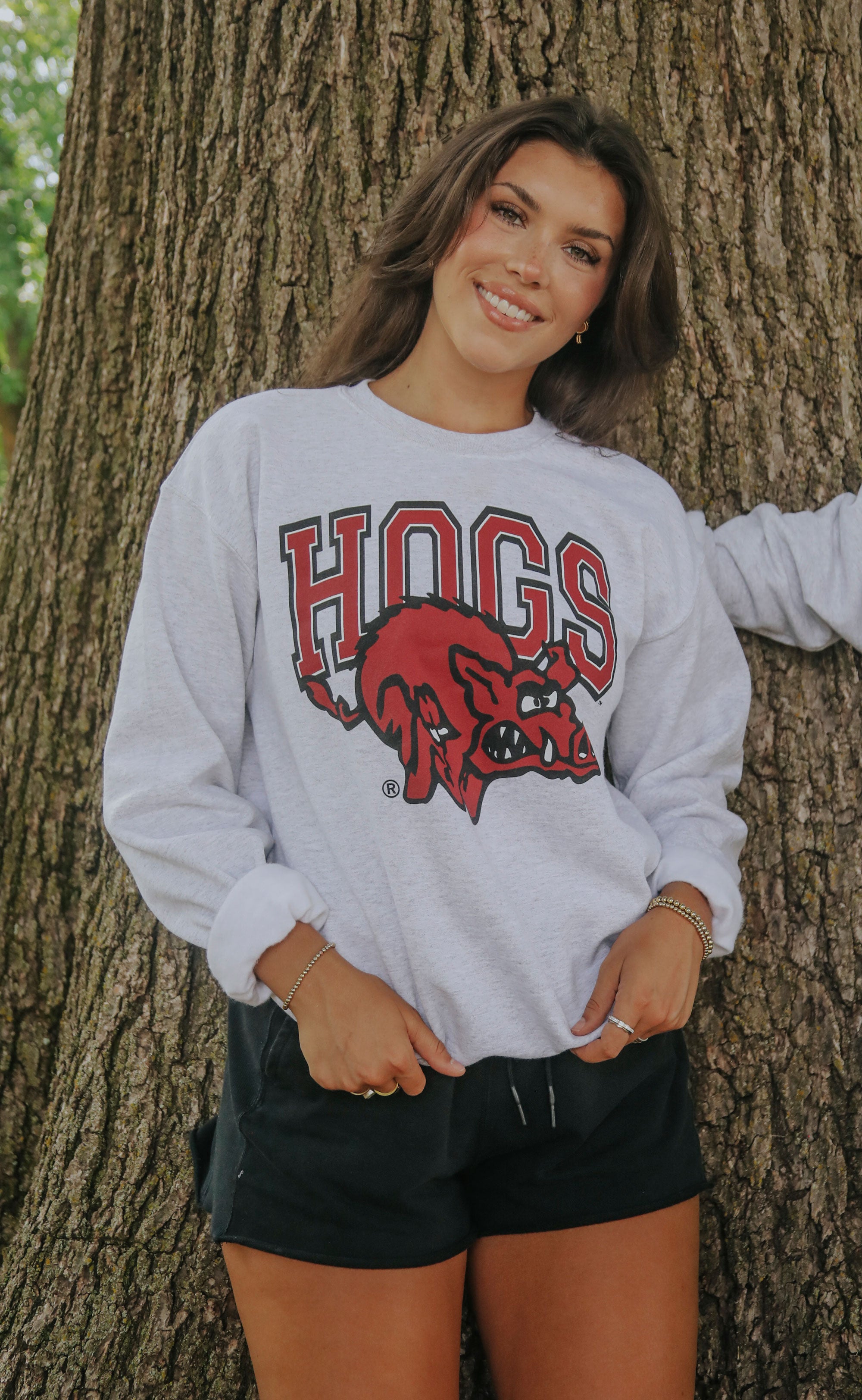 Charlie Southern: Hogs Vault Sweatshirt – Grey