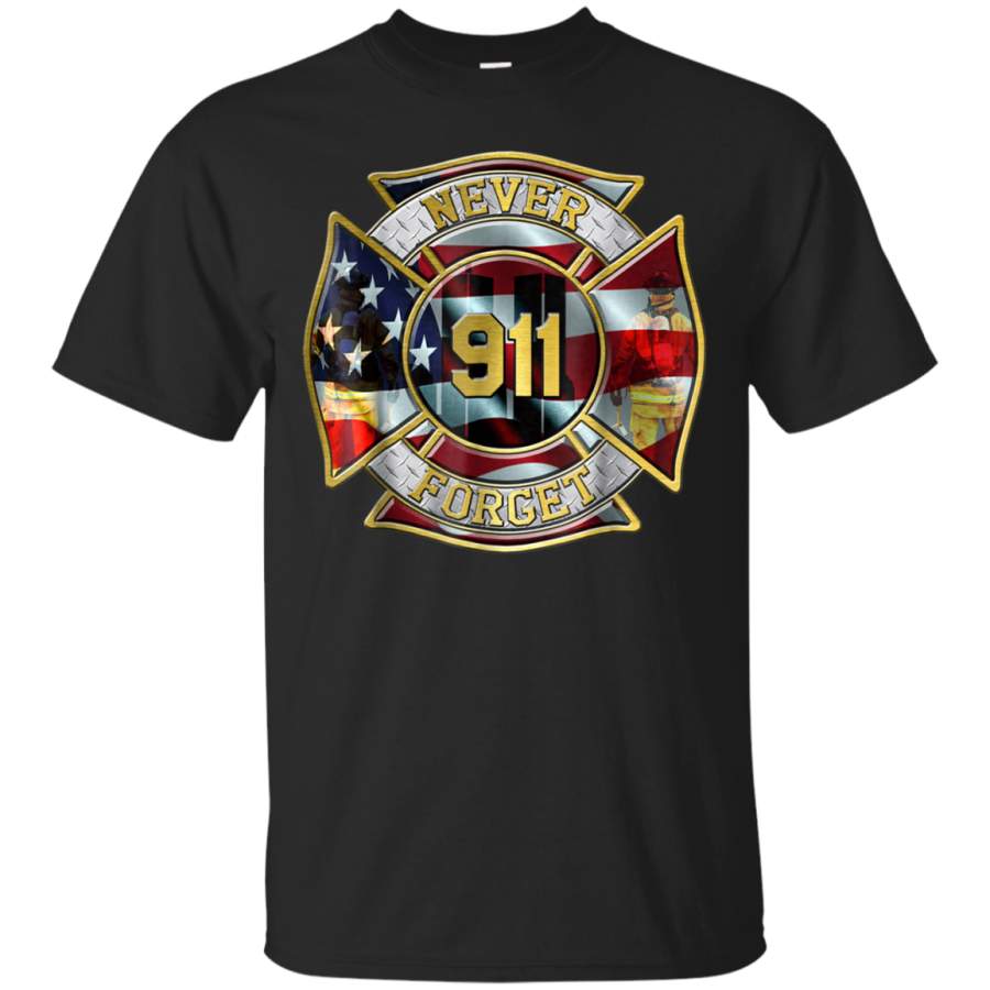 AGR 911 Never Forget Shirt 343 Firefighter Commemoration History