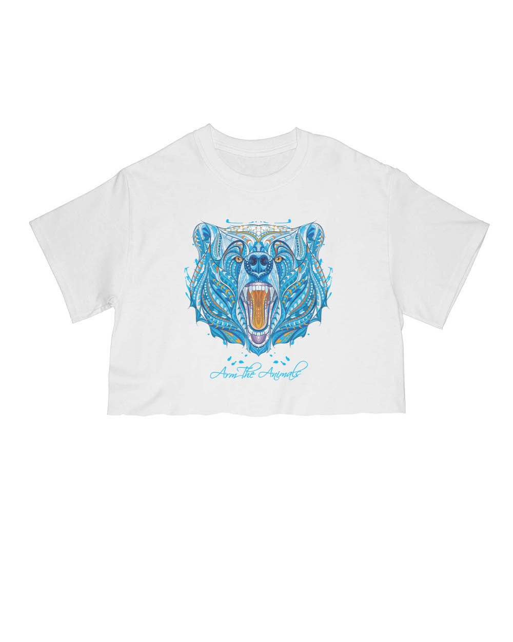 Women’S | Mandala Bear | Cut Tee