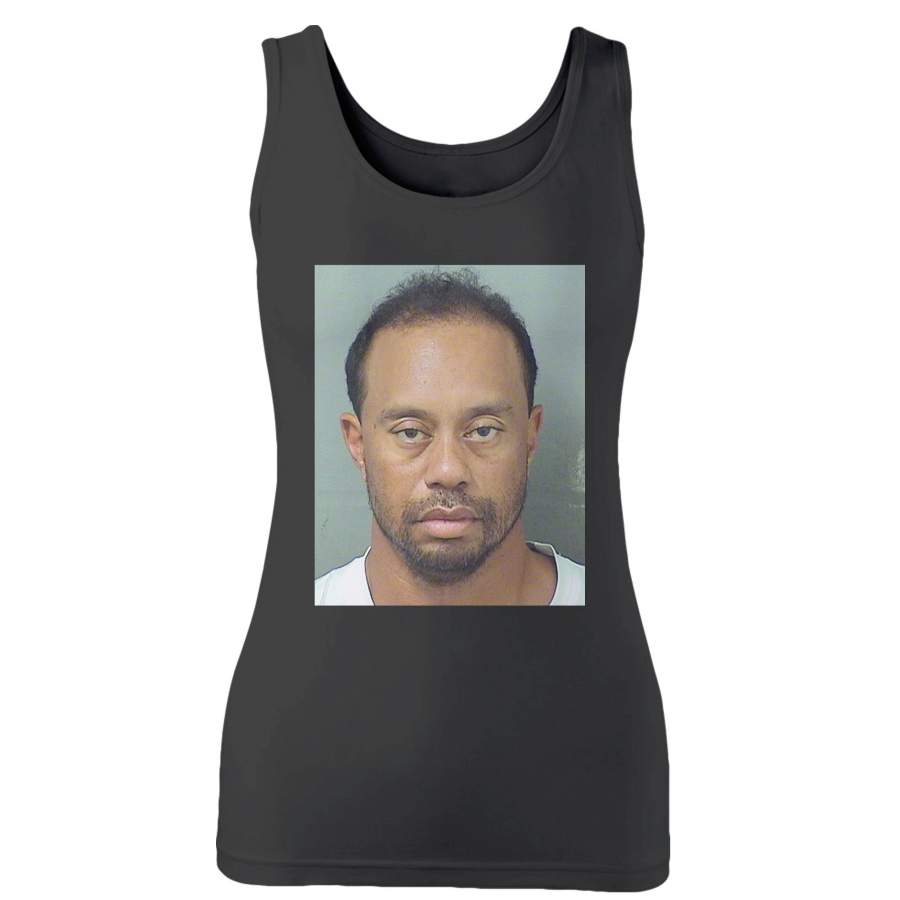 Tiger Woods Dui Fan Mugshot Woman’s Tank Top