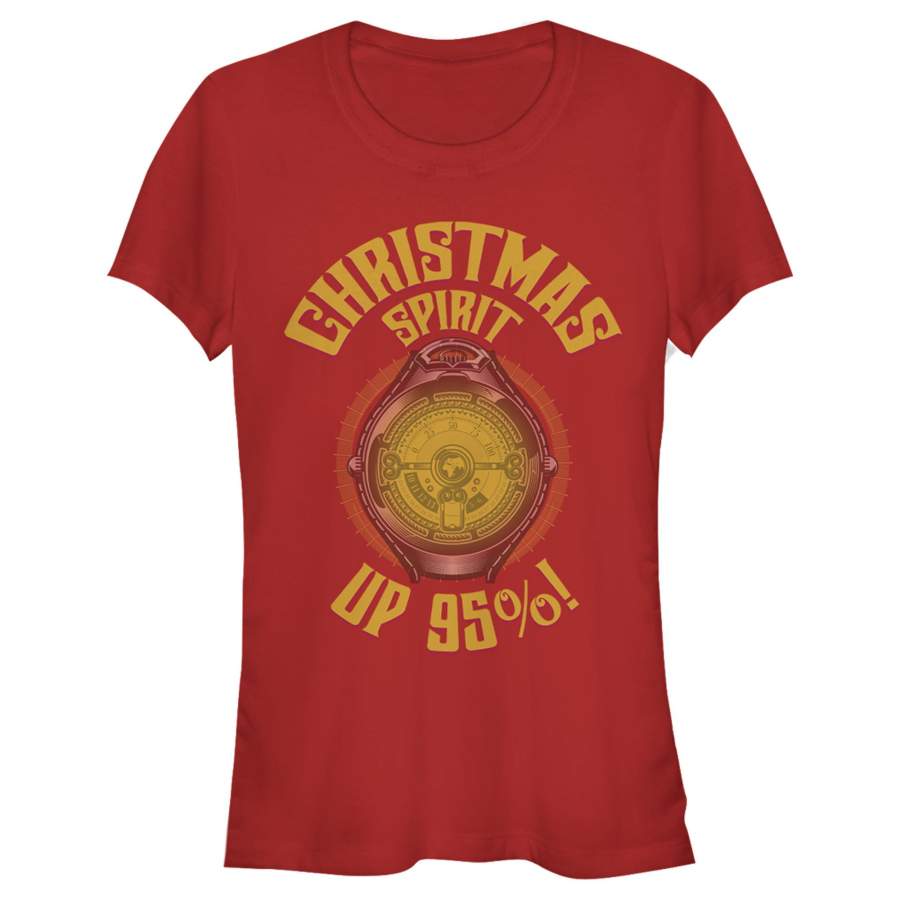 Christmas Chronicles 2 Junior’s Christmas Spirito-meter  T Shirt