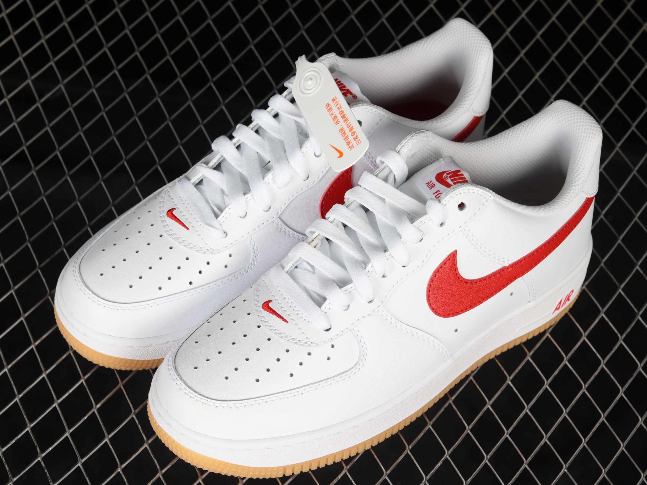 Nike Air Force 1 Low Retro ‘Color Month Red’ Shoes Sneakers SNK559138329