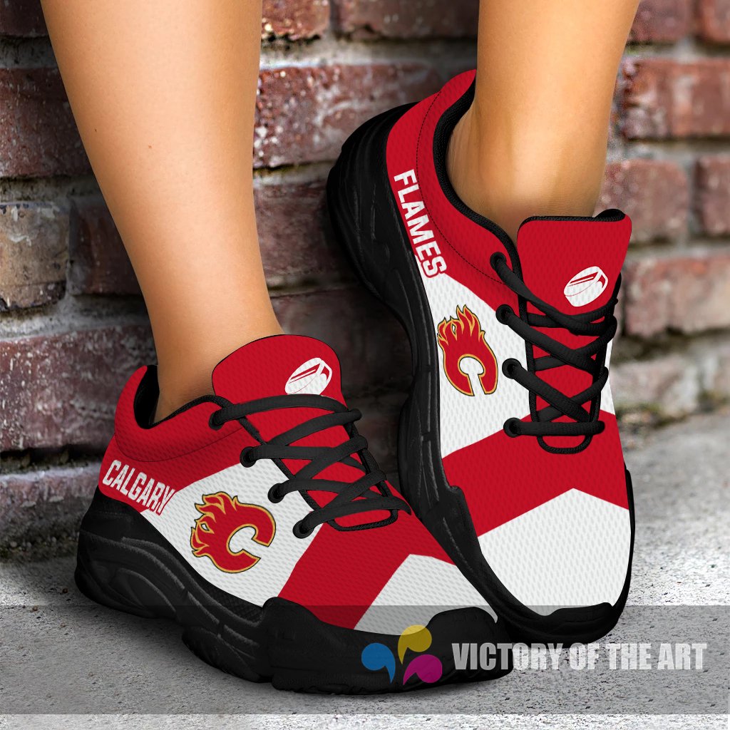 Pro Shop Logo Calgary Flames Chunky Sneakers