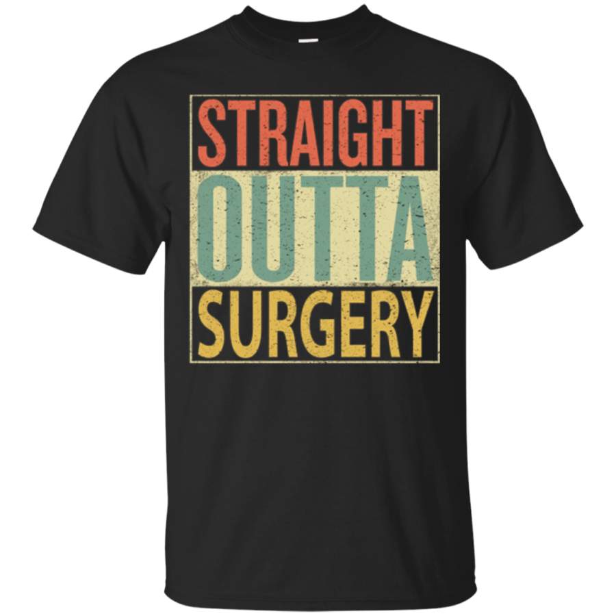 Vintage Straight Outta Surgery Shirt Retro 70s 80s Funny Tee