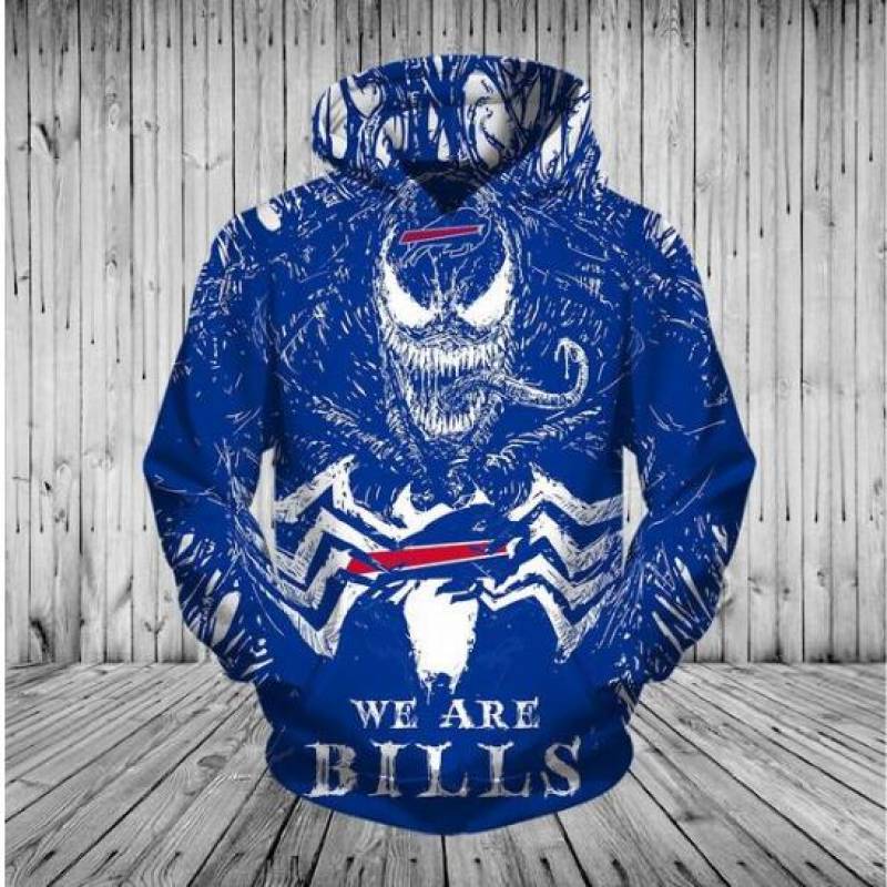 We are Bills Venom – Buffalo Bills 3D Hoodie