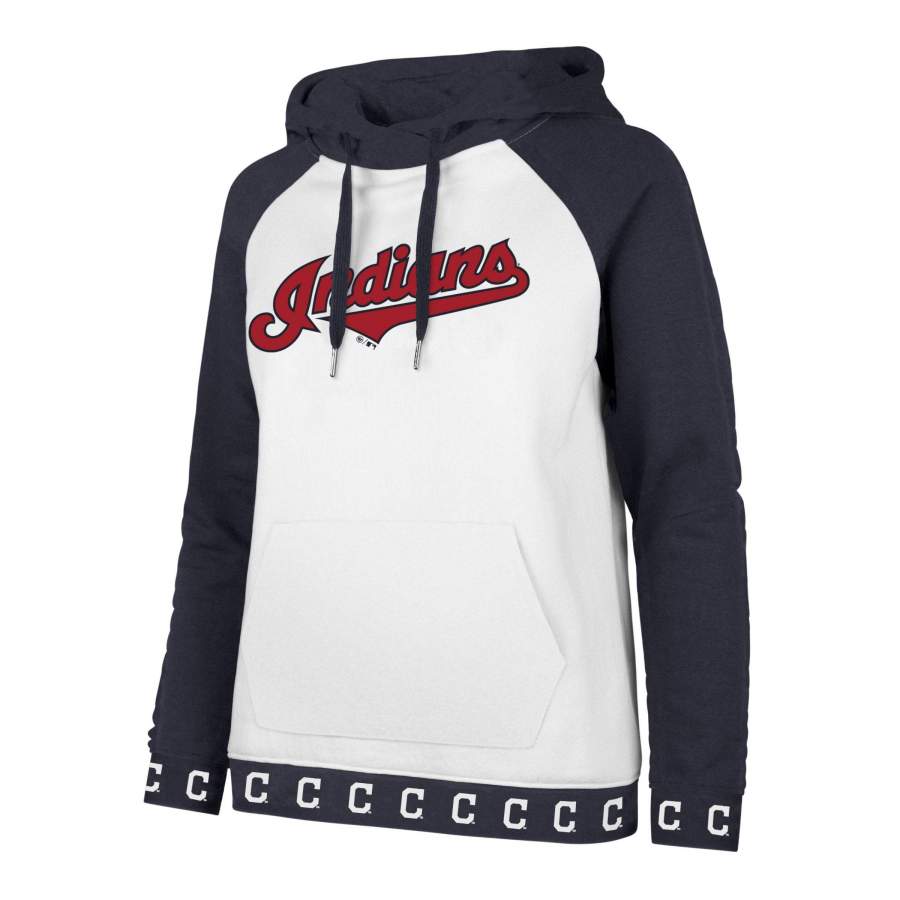 CLEVELAND INDIANS CALLBACK REVOLVE HOODIE WOMENS