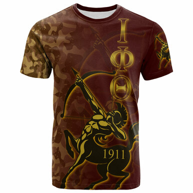 Iota Phi Theta T-Shirt – Custom Fraternity Hand Gesture Camouflage Patterns T-Shirt