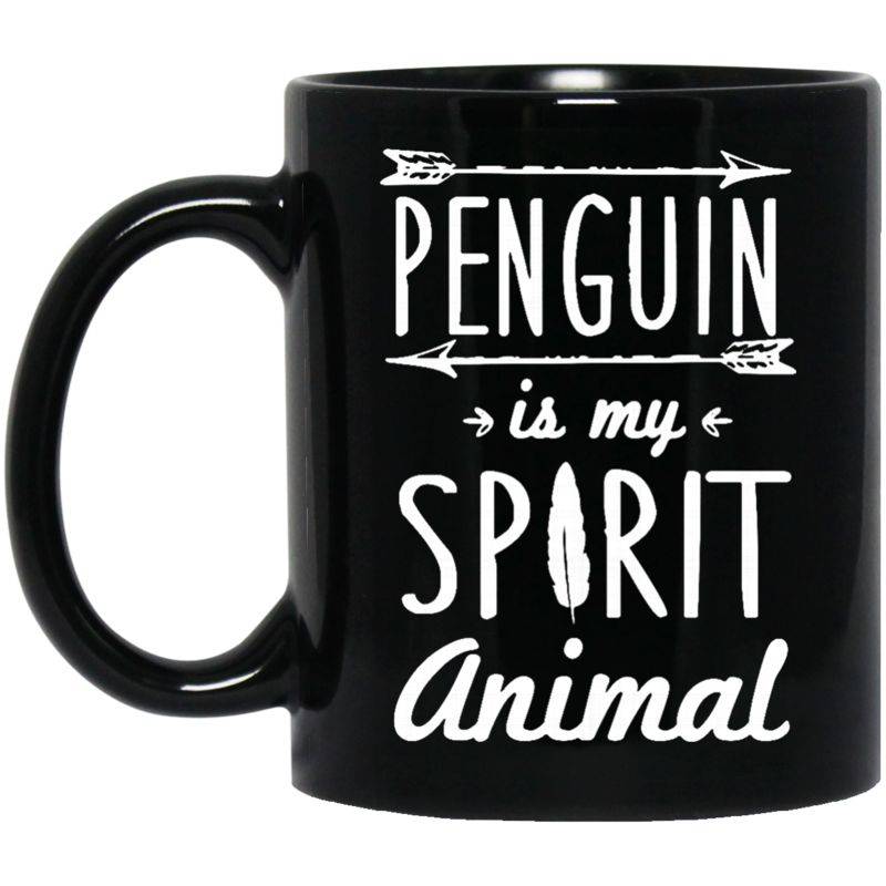 Animal Mug Penguin Is My Spirit Coffee Mug Tea Mug