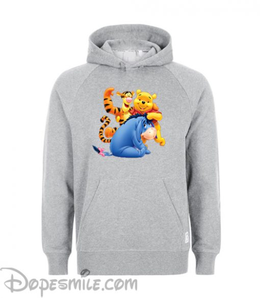 Winnie the Pooh Eeyore and Tiger Hoodie