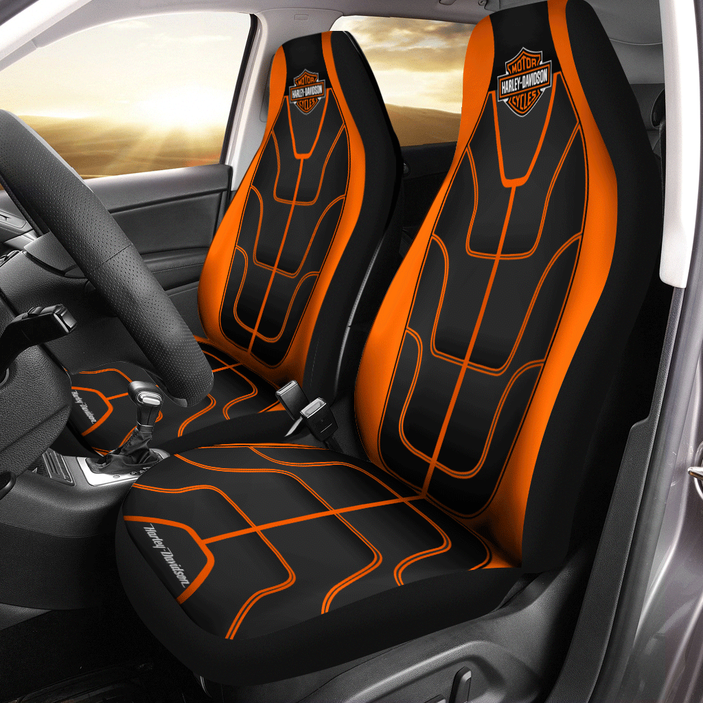 Harley Davidson Car Seat Cover ( Set Of 2 )