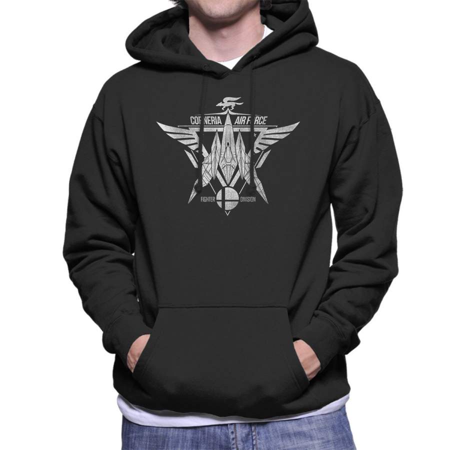 Star Fox Squadron Corneria Air Force Men’s Hooded Sweatshirt