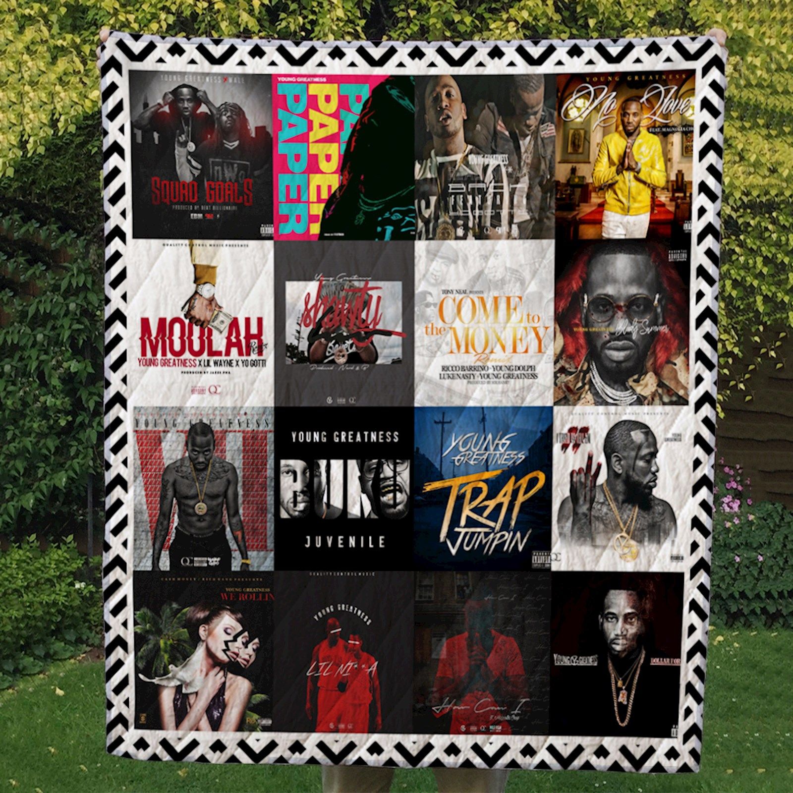 Young Greatness Quilt Blanket