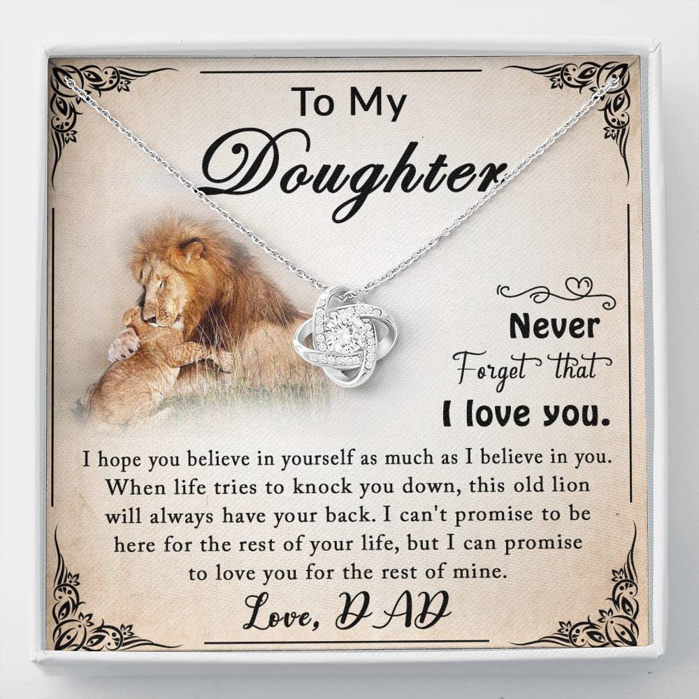 (Almost Gone) My Daughter, Old Lion – Necklace