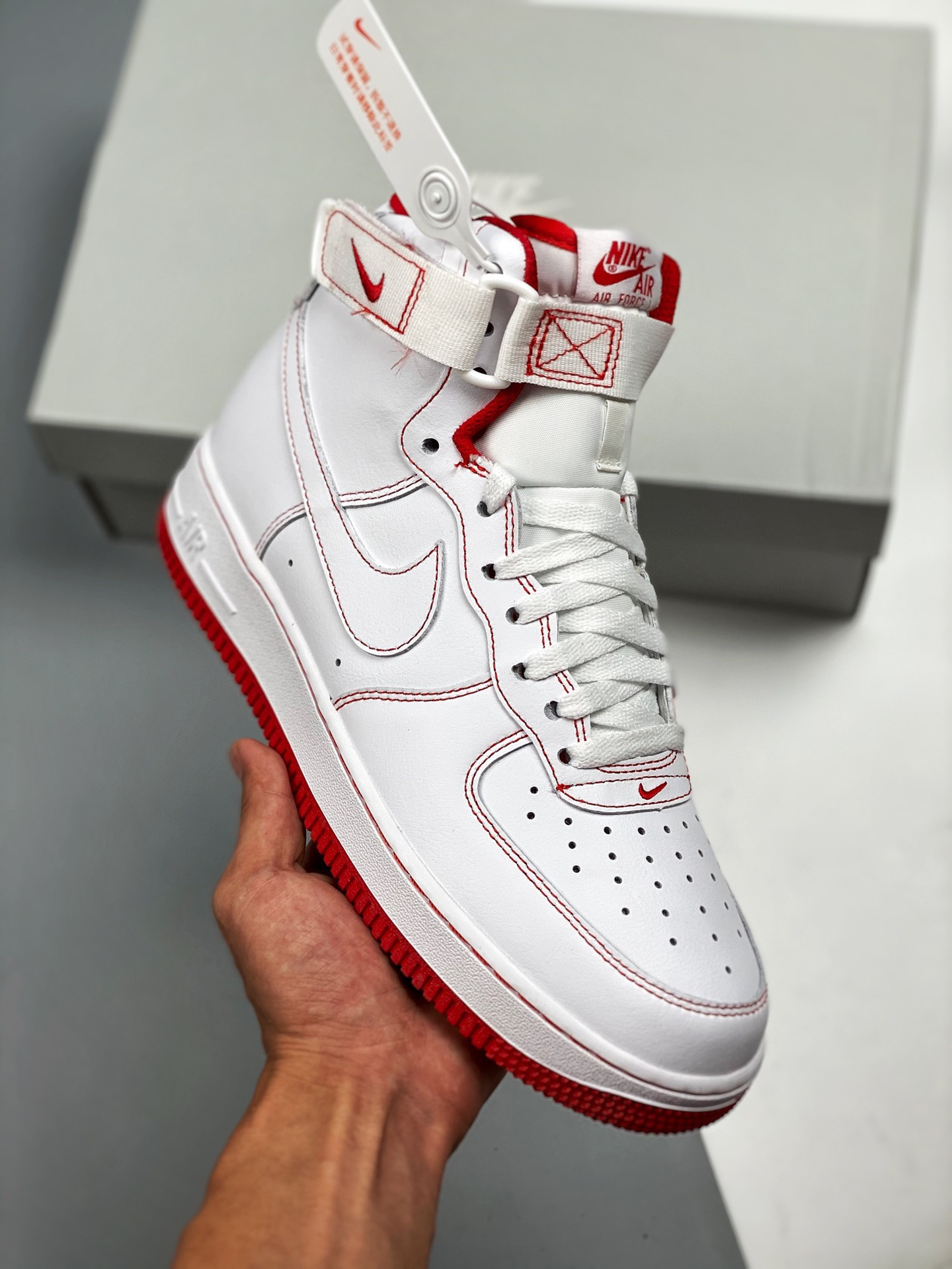 Nike Air Force 1 High WhiteRed CV1753-100 5340564