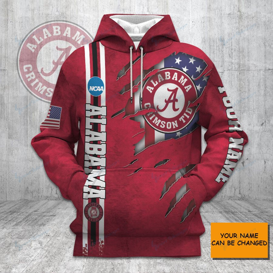 Alabama Crimson Tide Personalized Hoodie 434