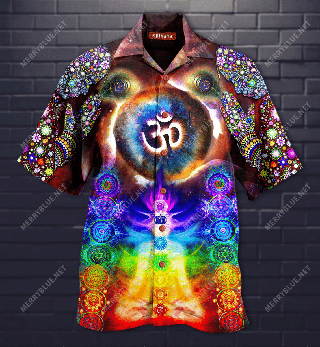 Om Namah Shivaya Eye Hawaiian Shirt – Fashion Store