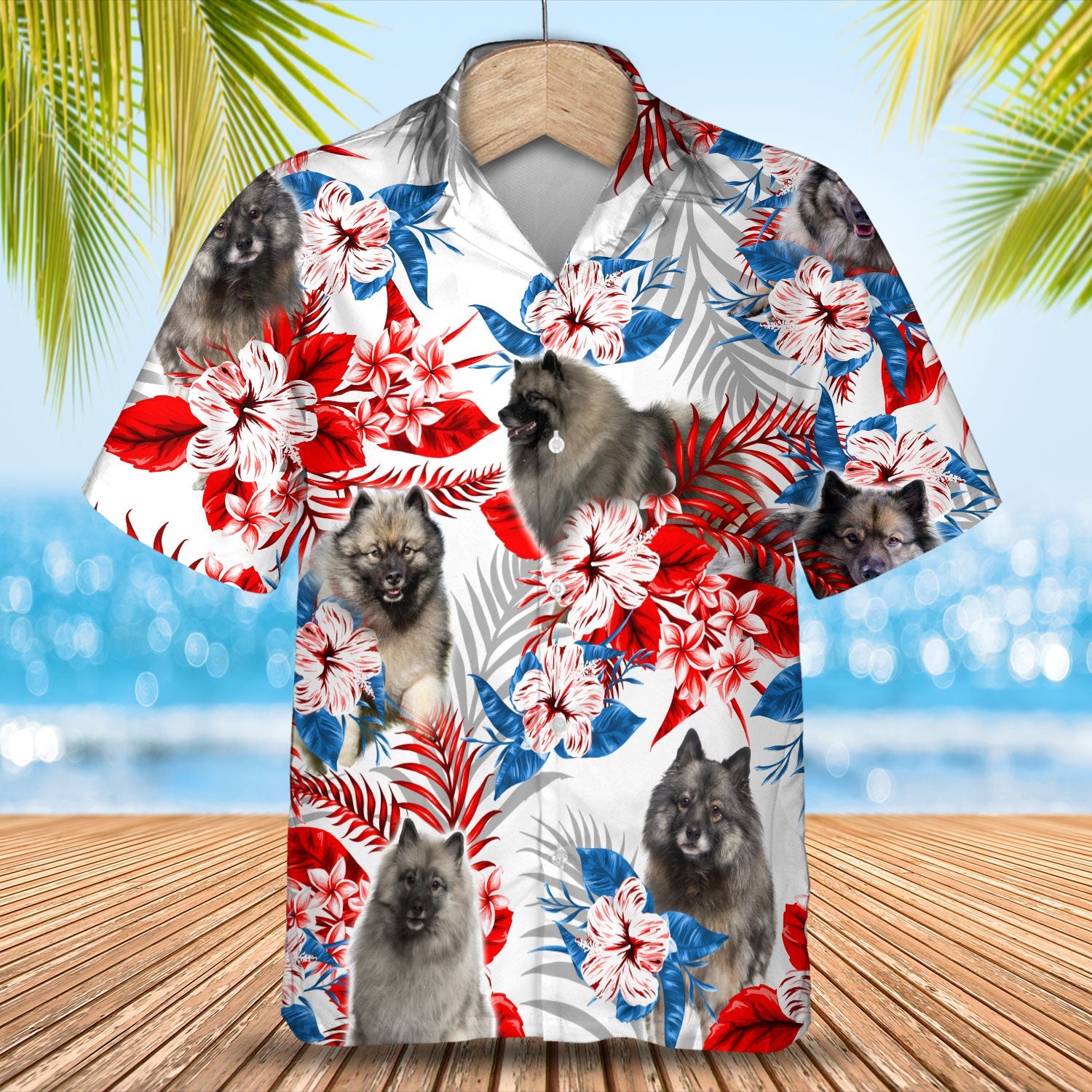 Keeshond Hawaii Shirt Summer Aloha Hawaii For Men And Women Ha7675