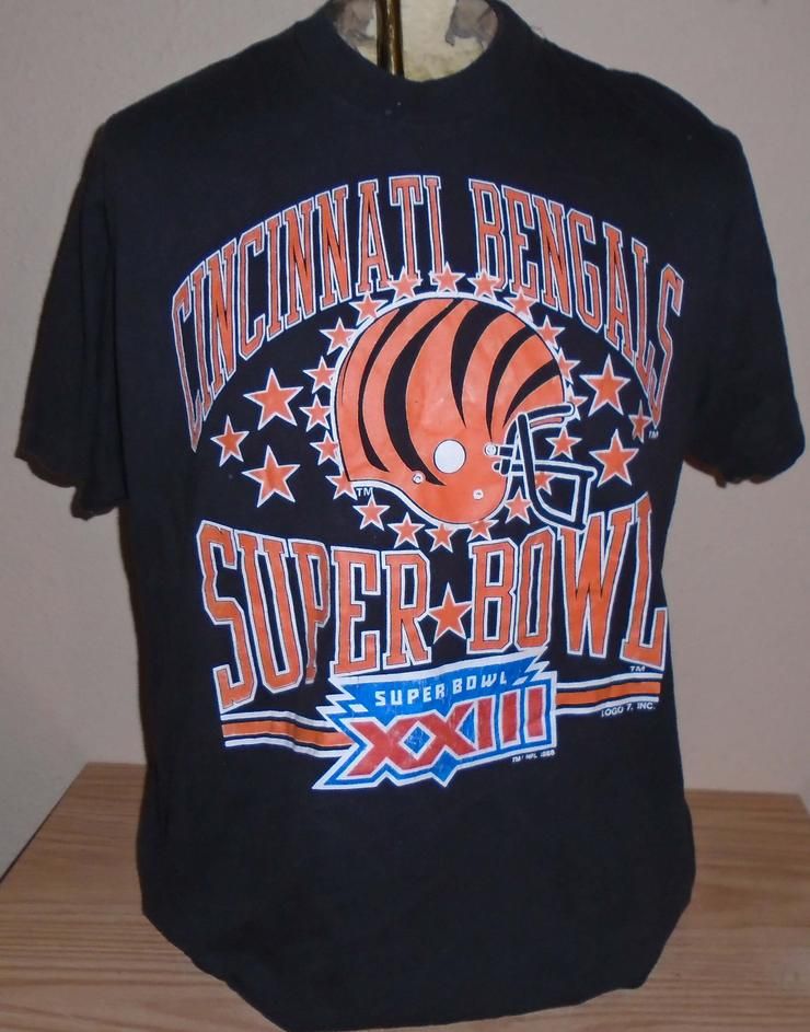 Vintage 1988 Cincinnati Bengals Football Superbowl Xxiii Shirt