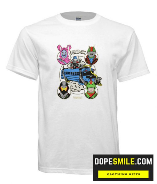 Mad Engine Fortnite Shirt Boys Squad Up cool T shirt