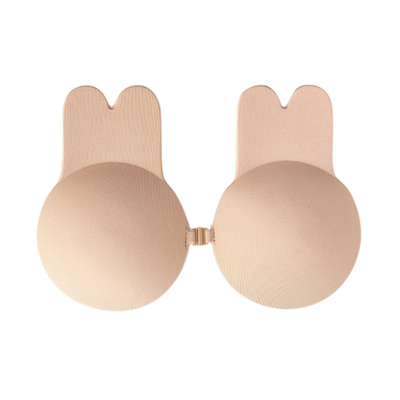 Reusable Silicone Bra Women Push Up Bras Self Adhesive Seamless Strapless Invisible Bra Breast Lift Tape Rabbit Nipple Cover Bra alx