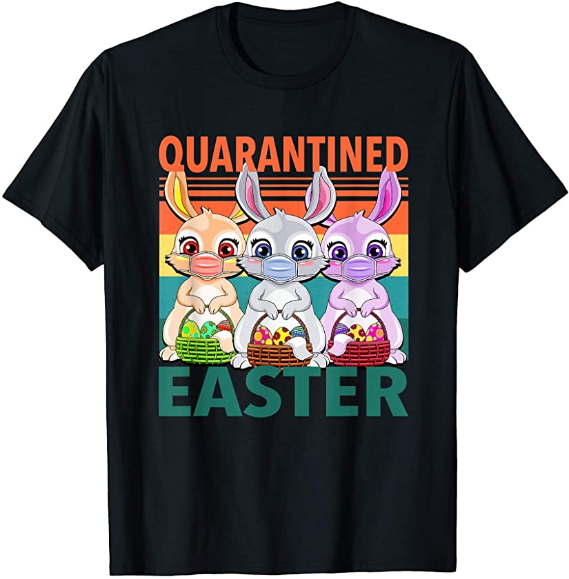 Bunny with Mask – Quarantine Easter T-Shirt