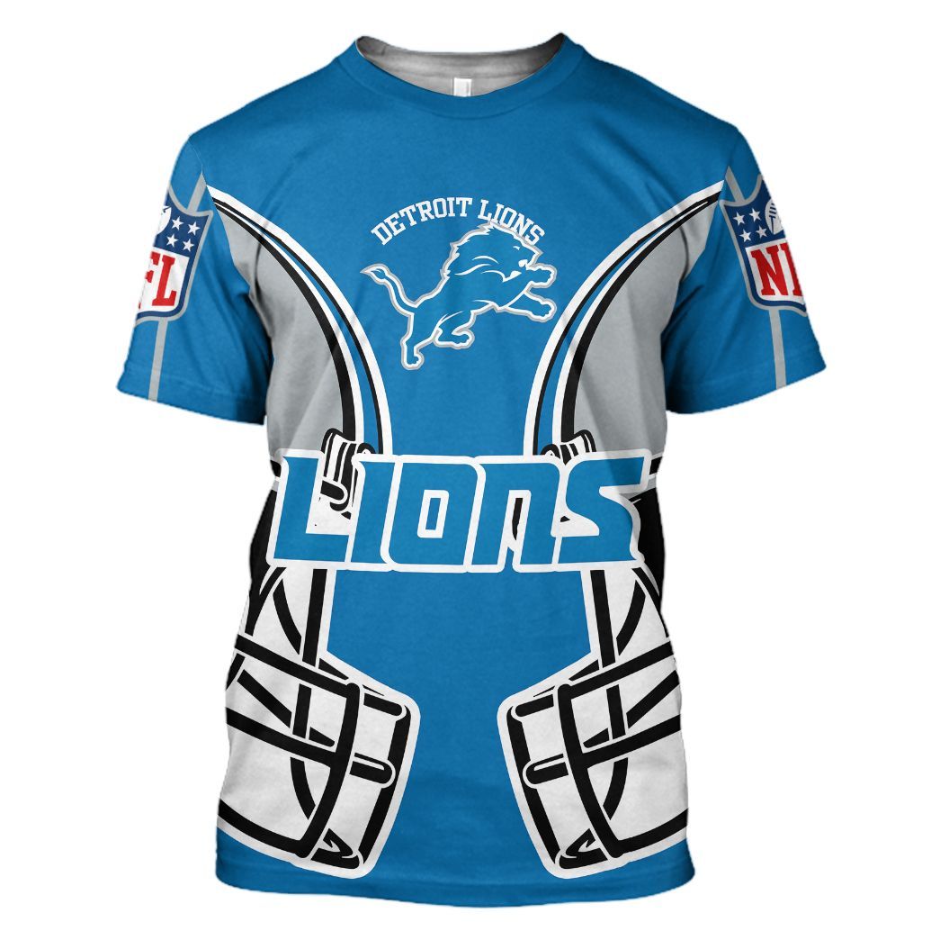 Detroit Lions 3D T-Shirt, Hoodie, Zip up