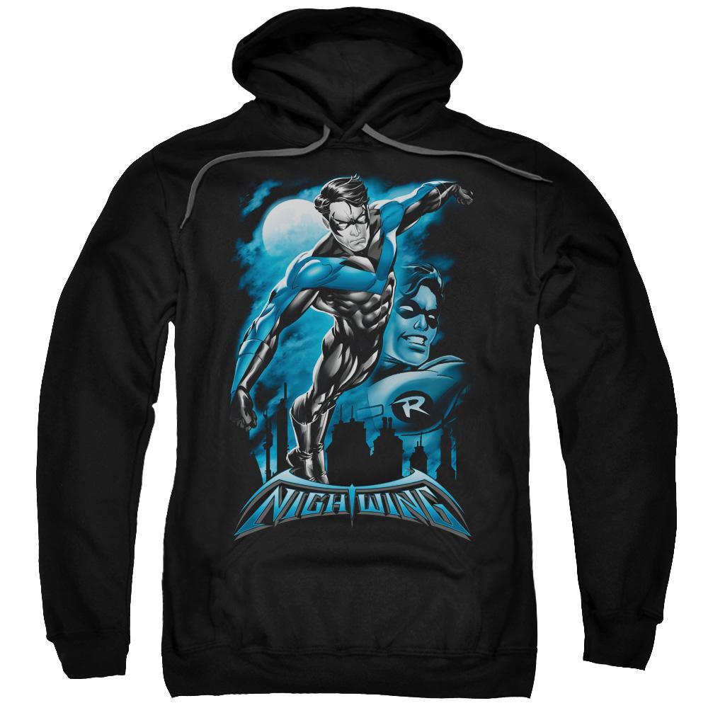 Batman All Grown Up Mens Hoodie Black