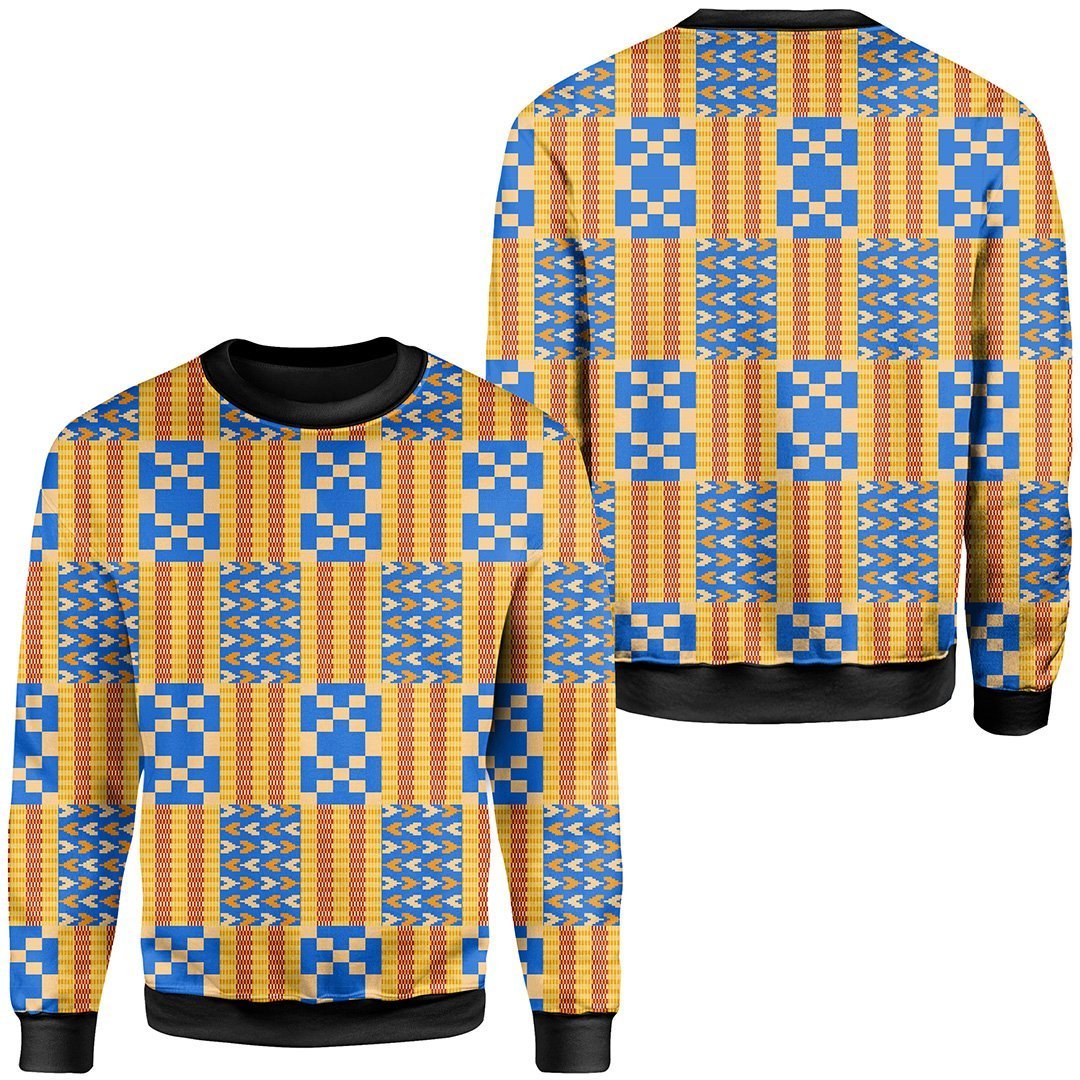 Greek Life Kente Sweatshirt – Weaving Style Top