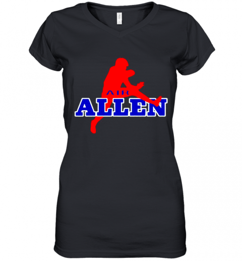 Air Allen Buffalo Bills 2021 Women’S V-Neck T-Shirt