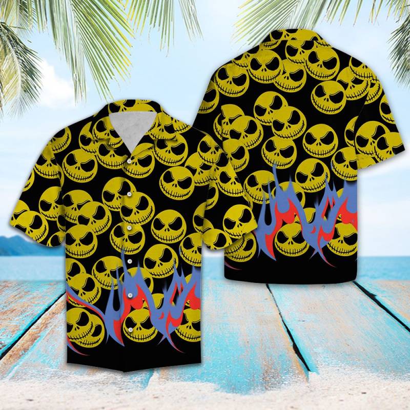 Yellow Skellington TG5721 – Hawaiian Shirt