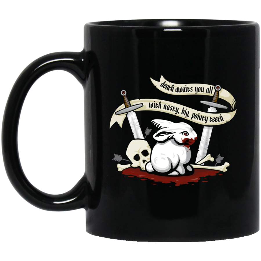 Rabbit of Caerbannog Mug Black Mug