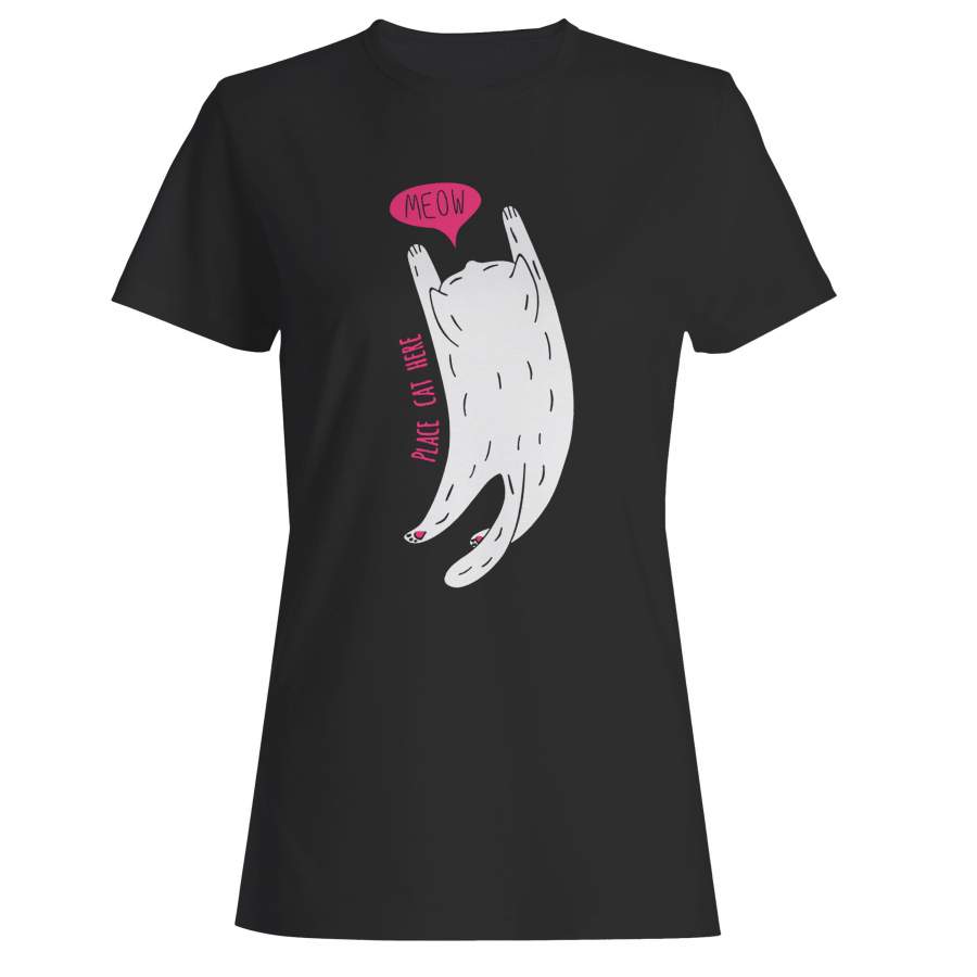 Clearance Place Cat Here Woman’s T-Shirt