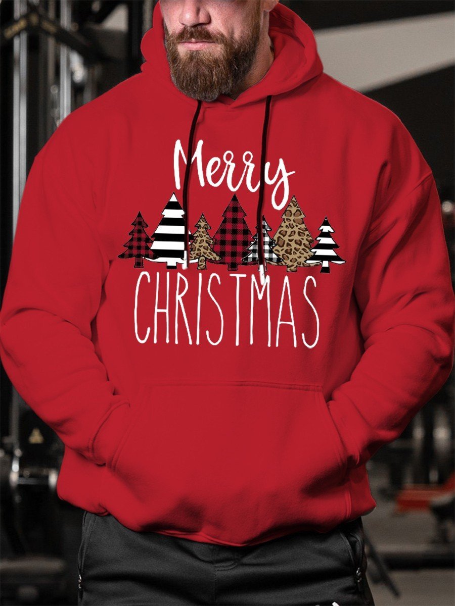 Men’S Christmas Tree Merry Christmas Hoodies Sweatshirt PALLAS LLC