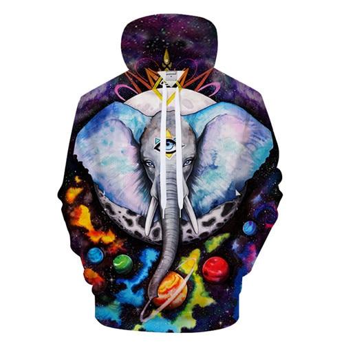 Spirutual Elephant Hoodie