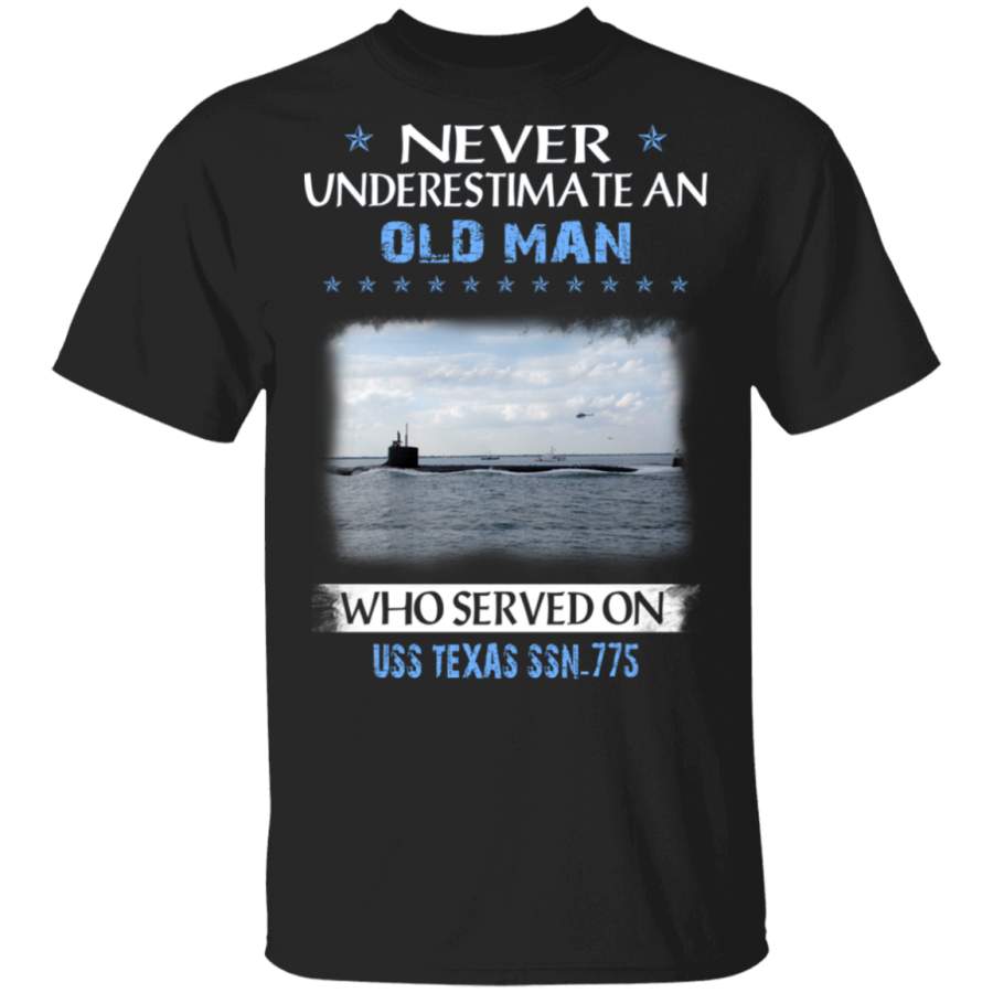 USS Texas SSN-775 Veterans Day Christmas Gift T-Shirt