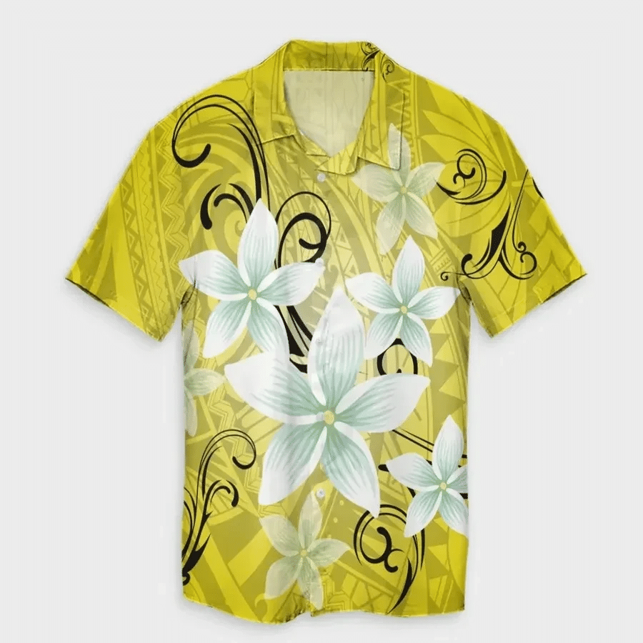 Plumeria Polynesian Hawaii Shirt Unisex Adult Ha36088